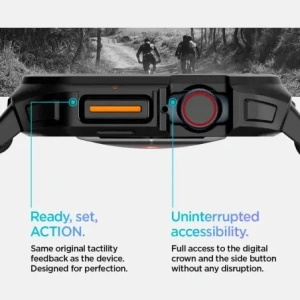 Hurtownia GSM - Etui Spigen Lite Fit Pro Apple Watch 10 46mm matně černé - SPN16523 - {ean13} - Hurt