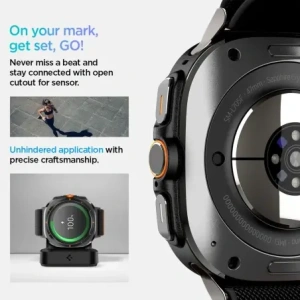 Hurtownia GSM - Etui Spigen Fit Lite Samsung Galaxy Watch Ultra 47mm černé - SPN16524 - {ean13} - Hurt