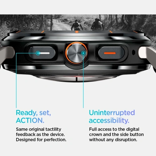 Etui Spigen Fit Lite Samsung Galaxy Watch Ultra 47mm Black