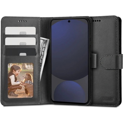 Etui Tech-Protect Wallet Samsung Galaxy S24 FE Black