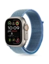 Tech-Protect Nylon Apple Watch 6 / 7 / 8 / 9 / 10 / SE / Ultra 1 / 2 44/45/46/49mm Baby Blue