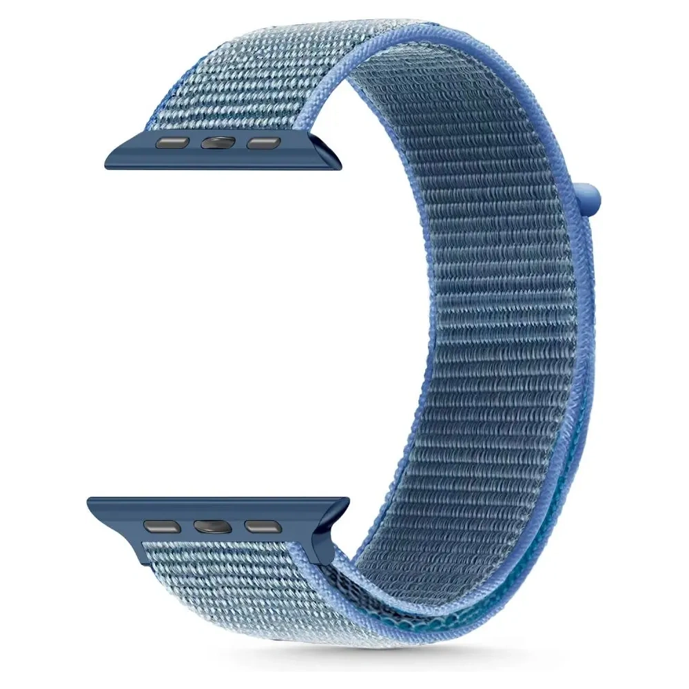 Hurtownia GSM - Tech-Protect Nylon Apple Watch 6 / 7 / 8 / 9 / 10 / SE / Ultra 1 / 2 44/45/46/49mm Baby Blau - THP3417 - {ean13} - Hurt