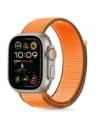 Tech-Protect Nylon Apple Watch 6 / 7 / 8 / 9 / 10 / SE / Ultra 1 / 2 44/45/46/49mm Kumquat