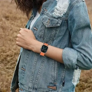 Hurtownia GSM - Pásek Tech-Protect Nylon Apple Watch 6 / 7 / 8 / 9 / 10 / SE / Ultra 1 / 2 44/45/46/49mm Kumquat - THP3418 - {ean13} - Hurt