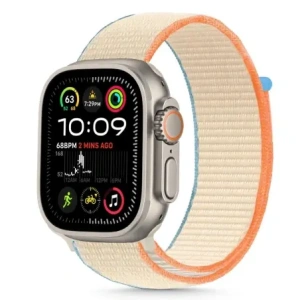 Hurtownia GSM - Tech-Protect Nylon Apple Watch 6 / 7 / 8 / 9 / 10 / SE 40/41/42mm Crem - THP3419 - {ean13} - Hurt