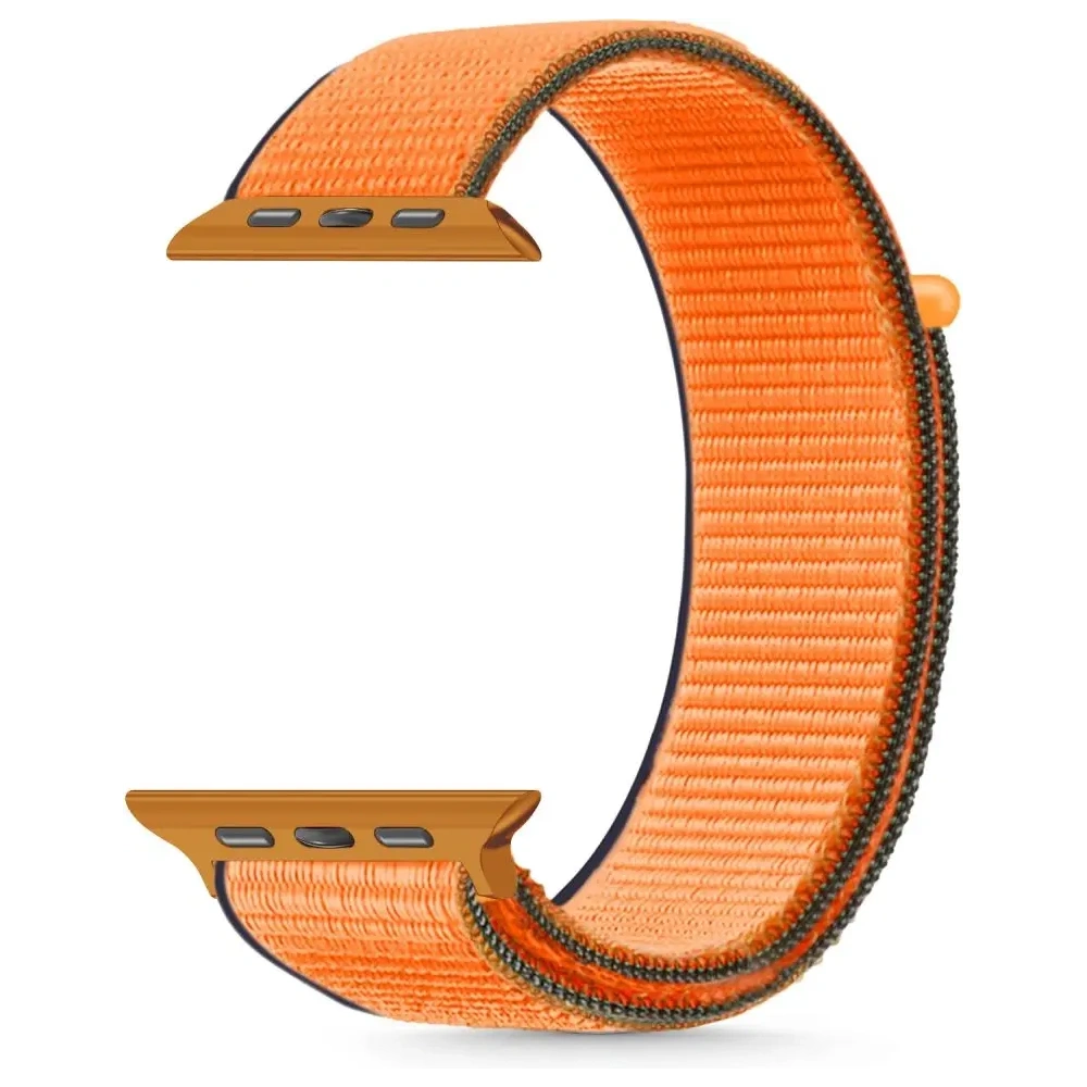 Hurtownia GSM - Tech-Protect Nylon Apple Watch 6 / 7 / 8 / 9 / 10 / SE 40/41/42mm Kumquat - THP3420 - {ean13} - Hurt
