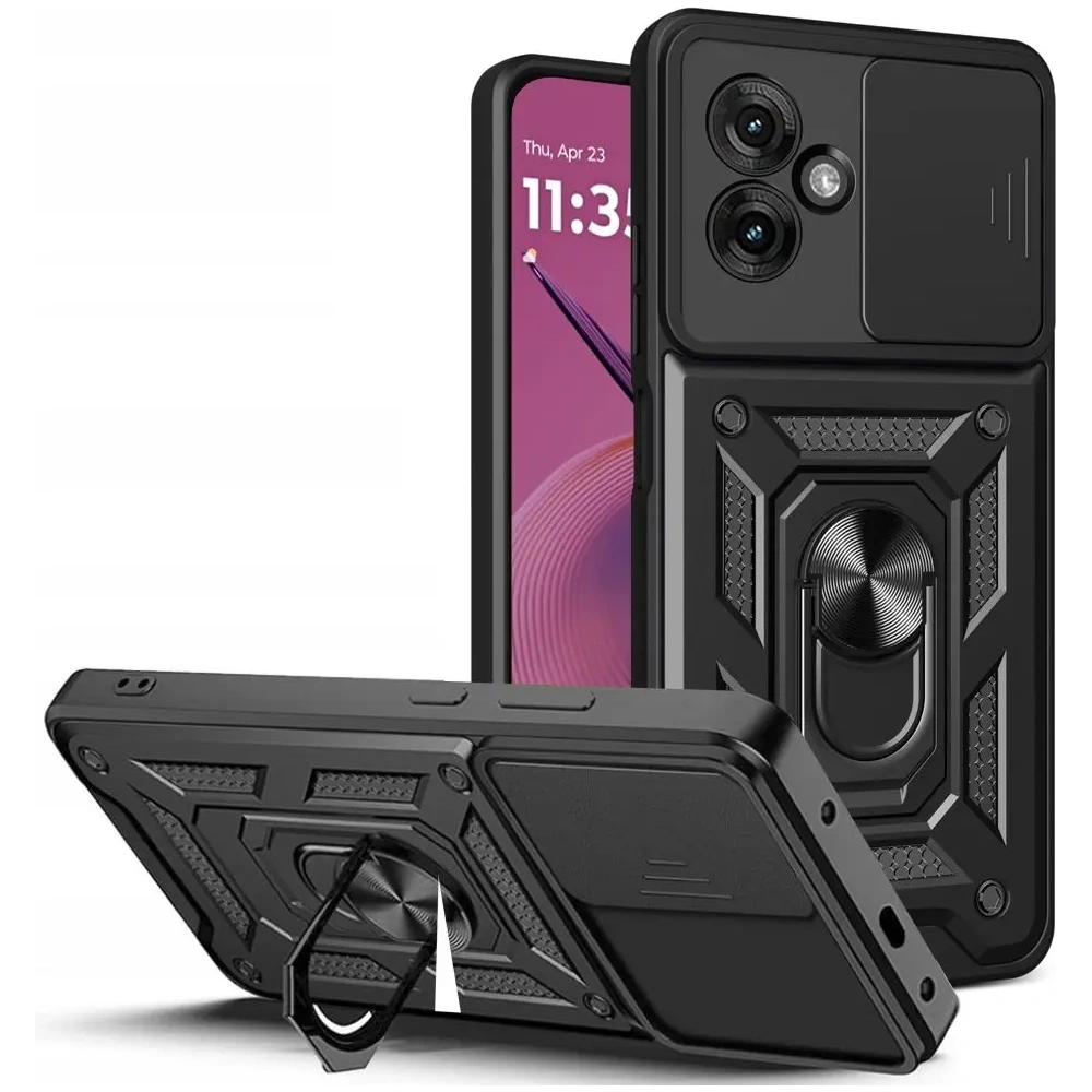 Hurtownia GSM - Tech-Protect Camshield Pro Motorola Moto G55 5G Schwarz - THP3421 - {ean13} - Hurt