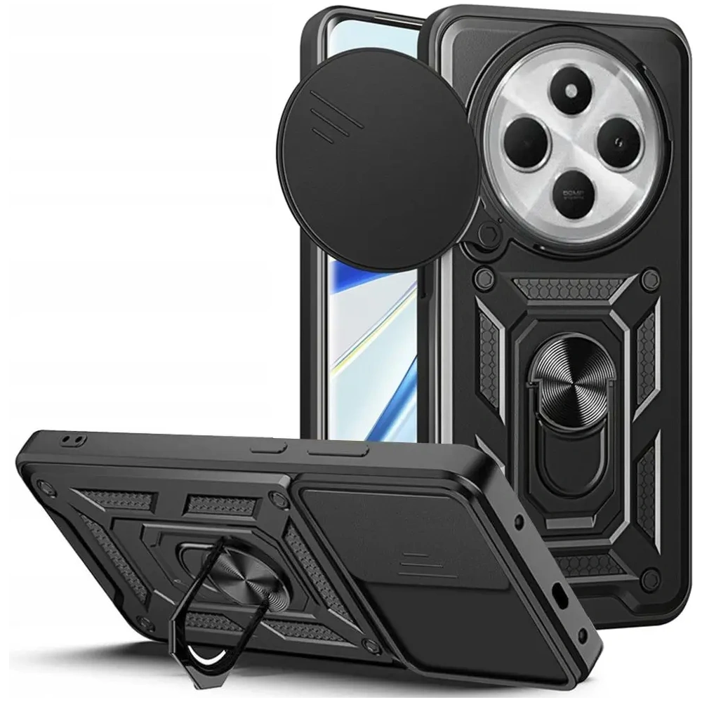 Hurtownia GSM - Etui Tech-Protect Camshield Pro Xiaomi Redmi 14C Black - THP3422 - {ean13} - Hurt