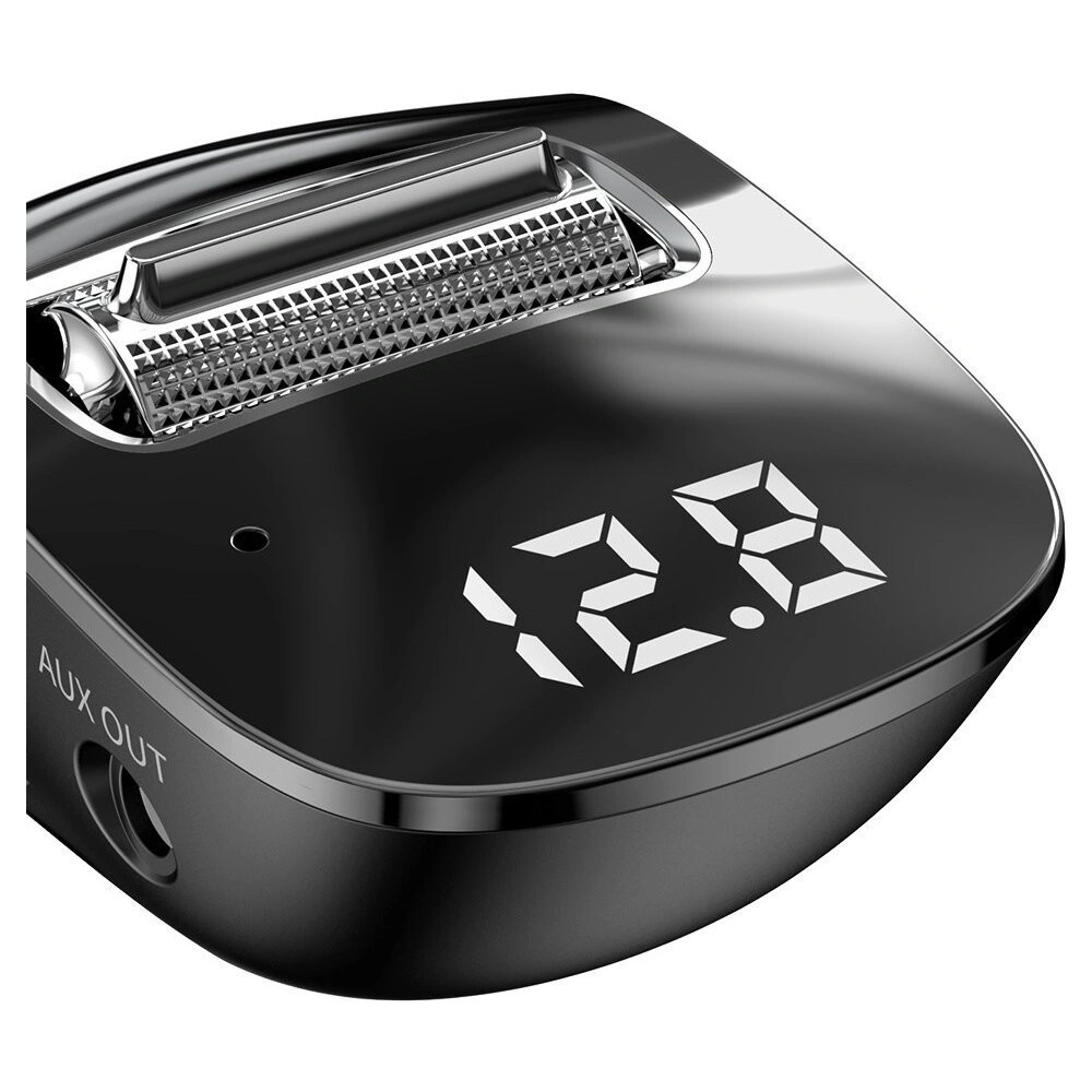 Hurtownia GSM - Transmiter FM Baseus Streamer F40, AUX, Bluetooth 5.0, 2x USB, 3A (czarny) - BSU1290BLK - {ean13} - Hurt