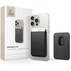 Wholesale Tech-Protect MagWallet MagSafe Universal Magnetic Card Holder Black - THP3425 - {ean13} - Hurt