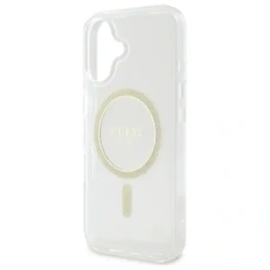 Hurtownia GSM - Guess GUHMP16MHFGERET Apple iPhone 16 Plus kemény hátlap IML Glitter Circle MagSafe átlátszó - GUE4083 - {ean13} - Hurt