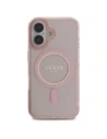 Hurtownia GSM - Guess GUHMP16SHFGEREP Apple iPhone 16 keménytok IML Glitter Circle MagSafe rózsaszín - GUE4086 - {ean13} - Hurt