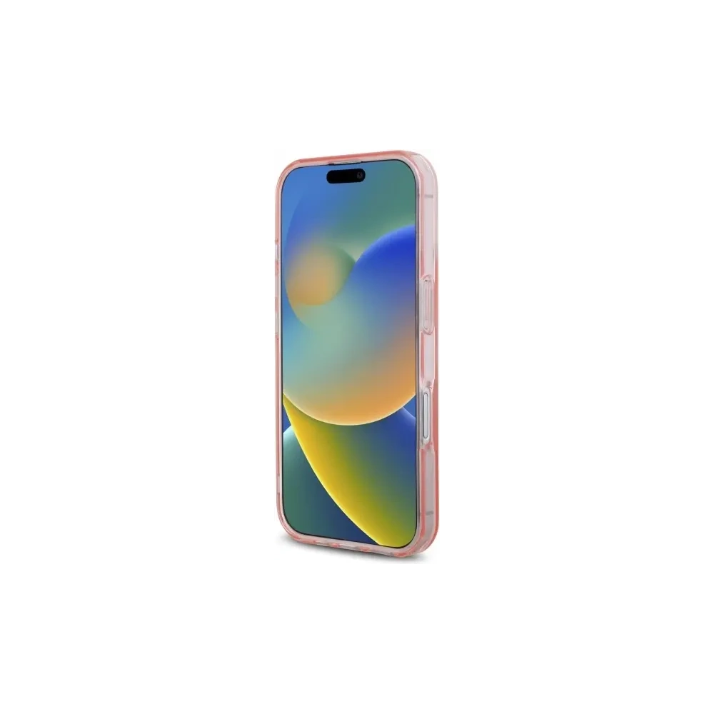 Hurtownia GSM - Guess GUHMP16SHFGEREP Apple iPhone 16 hardcase IML Glitter Circle MagSafe roz - GUE4086 - {ean13} - Hurt