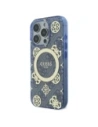 Hurtownia GSM - Guess GUHMP16XH4PYEEB Apple iPhone 16 Pro Max Hardcase IML Pfingstrose Auf 4G Hintergrund MagSafe blau - GUE4087 - {ean13} - Hurt