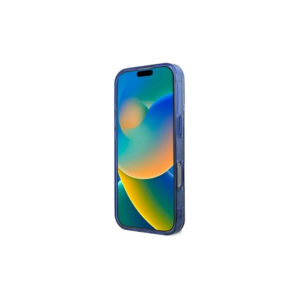 Hurtownia GSM - Guess GUHMP16XH4PYEEB Apple iPhone 16 Pro Max Hardcase IML Pfingstrose Auf 4G Hintergrund MagSafe blau - GUE4087 - {ean13} - Hurt