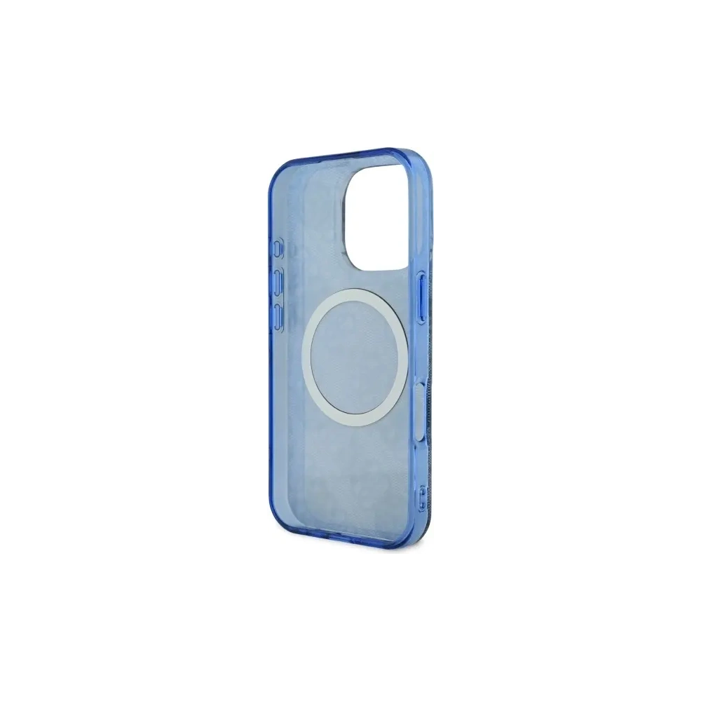 Hurtownia GSM - Guess GUHMP16XH4PYEEB Apple iPhone 16 Pro Max Hardcase IML Pfingstrose Auf 4G Hintergrund MagSafe blau - GUE4087 - {ean13} - Hurt