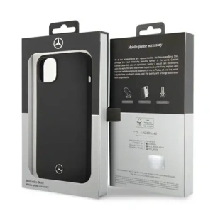 Hurtownia GSM - Mercedes MEHCP14SSILBK Apple iPhone 13 / 14 / 15 Hartschale Silikonlinie schwarz - MRS137 - {ean13} - Hurt