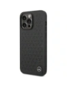 Hurtownia GSM - Etui Mercedes MEHCP14X8REMPK Apple iPhone 14 Pro Max hardcase Leather Stars Pattern czarny/black - MRS138 - {ean13} - Hurt