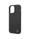 Hurtownia GSM - Etui Mercedes MEHCP14X8REMPK Apple iPhone 14 Pro Max hardcase Leather Stars Pattern czarny/black - MRS138 - {ean13} - Hurt