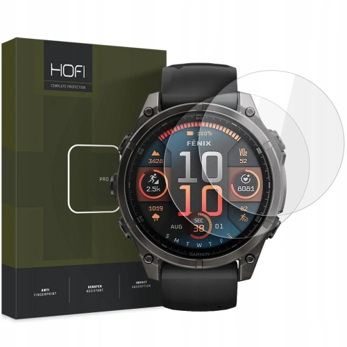 Szkło hartowane Hofi Glass Pro+ Garmin Fenix 8 51mm Clear [2 PACK]