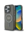 Etui Guess GUHMP16XHFGEREK Apple iPhone 16 Pro Max hardcase IML Glitter Circle MagSafe černý/black