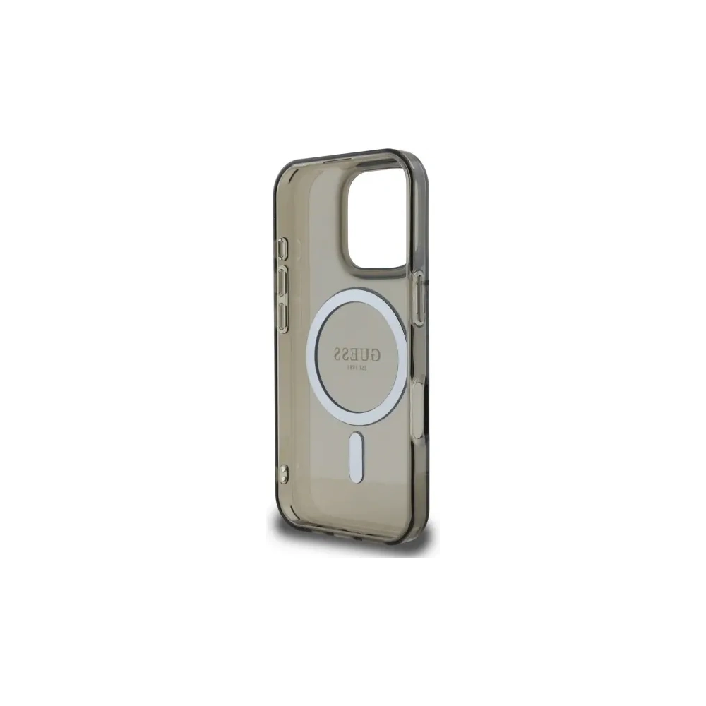 Hurtownia GSM - Guess GUHMP16XHFGEREK Apple iPhone 16 Pro Max Hardcase IML Glitter Circle MagSafe schwarz - GUE4088 - {ean13} - Hurt