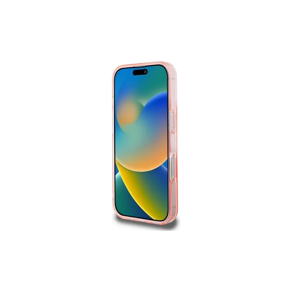 Hurtownia GSM - Guess GUHMP16XHFGEREP Apple iPhone 16 Pro Max Hardcase IML Glitter Circle MagSafe pink - GUE4089 - {ean13} - Hurt