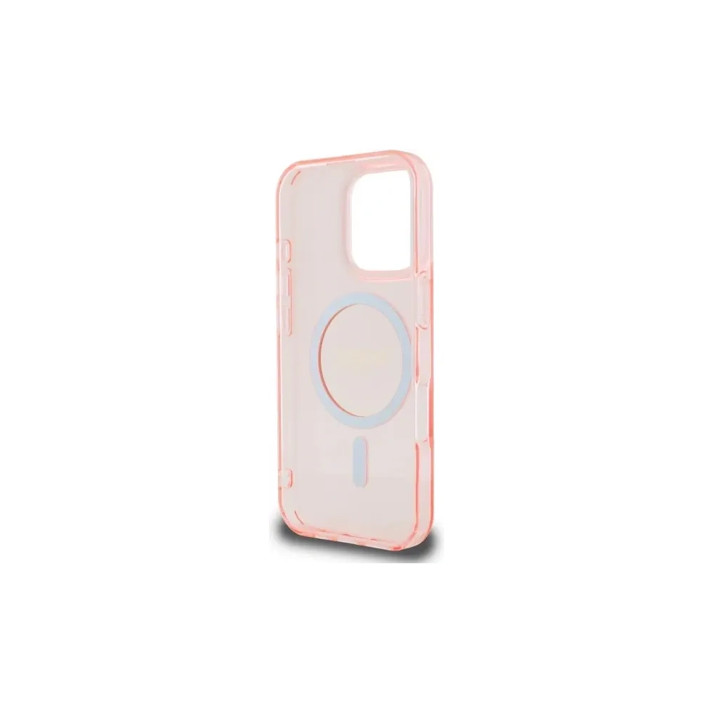 Hurtownia GSM - Guess GUHMP16XHFGEREP Apple iPhone 16 Pro Max Hardcase IML Glitter Circle MagSafe pink - GUE4089 - {ean13} - Hurt