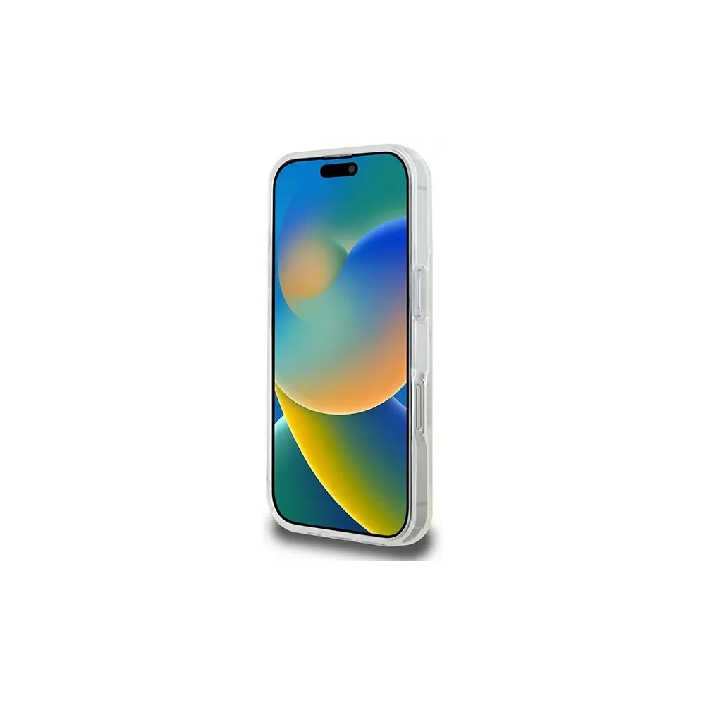 Hurtownia GSM - Etui Guess GUHMP16XHFGERET Apple iPhone 16 Pro Max hardcase IML Glitter Circle MagSafe průhledný/transparentní - GUE4090 - {ean13} - Hurt