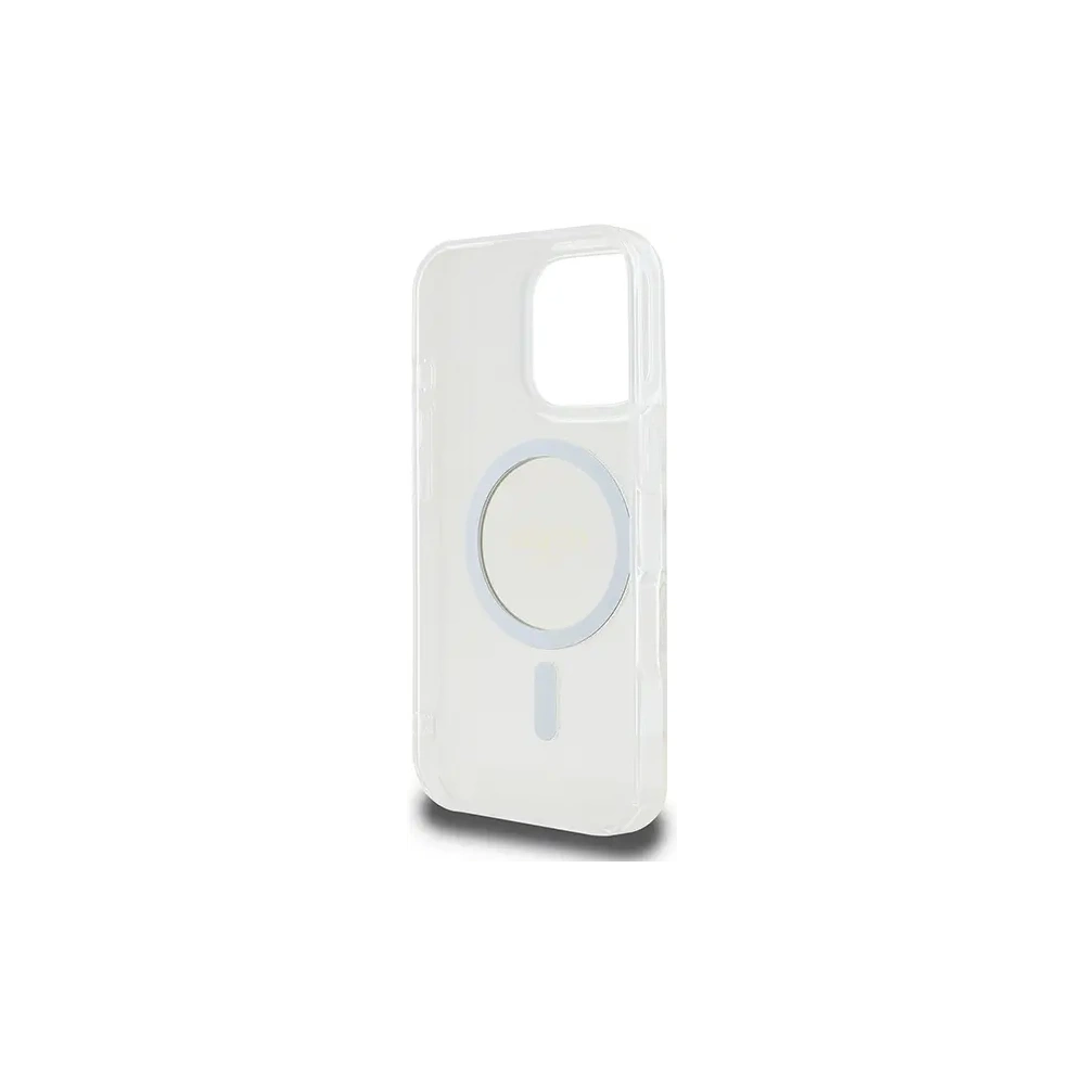 Hurtownia GSM - Guess GUHMP16XHFGERET Apple iPhone 16 Pro Max Hartschale IML Glitter Circle MagSafe transparent - GUE4090 - {ean13} - Hurt