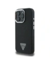 Wholesale Guess GUHMP16XPGTSPSK Apple iPhone 16 Pro Max hardcase Grained Triangle MagSafe black - GUE4092 - {ean13} - Hurt
