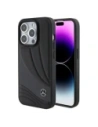 Etui Mercedes MEHCP15L8ROLK Apple iPhone 15 Pro hardcase Leather Wave Patern černý/black
