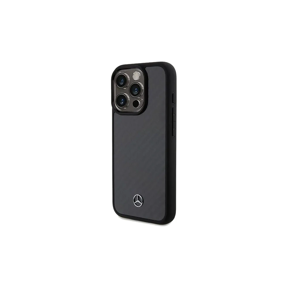 Hurtownia GSM - Etui Mercedes MEHCP15LRCABK Apple iPhone 15 Pro hardcase Carbon Fiber Dynamic czarny/black - MRS147 - {ean13} - Hurt