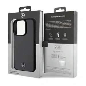 Mercedes MEHCP15LRCABK Apple iPhone 15 Pro Hardcase Carbon Fiber Dynamic Schwarz