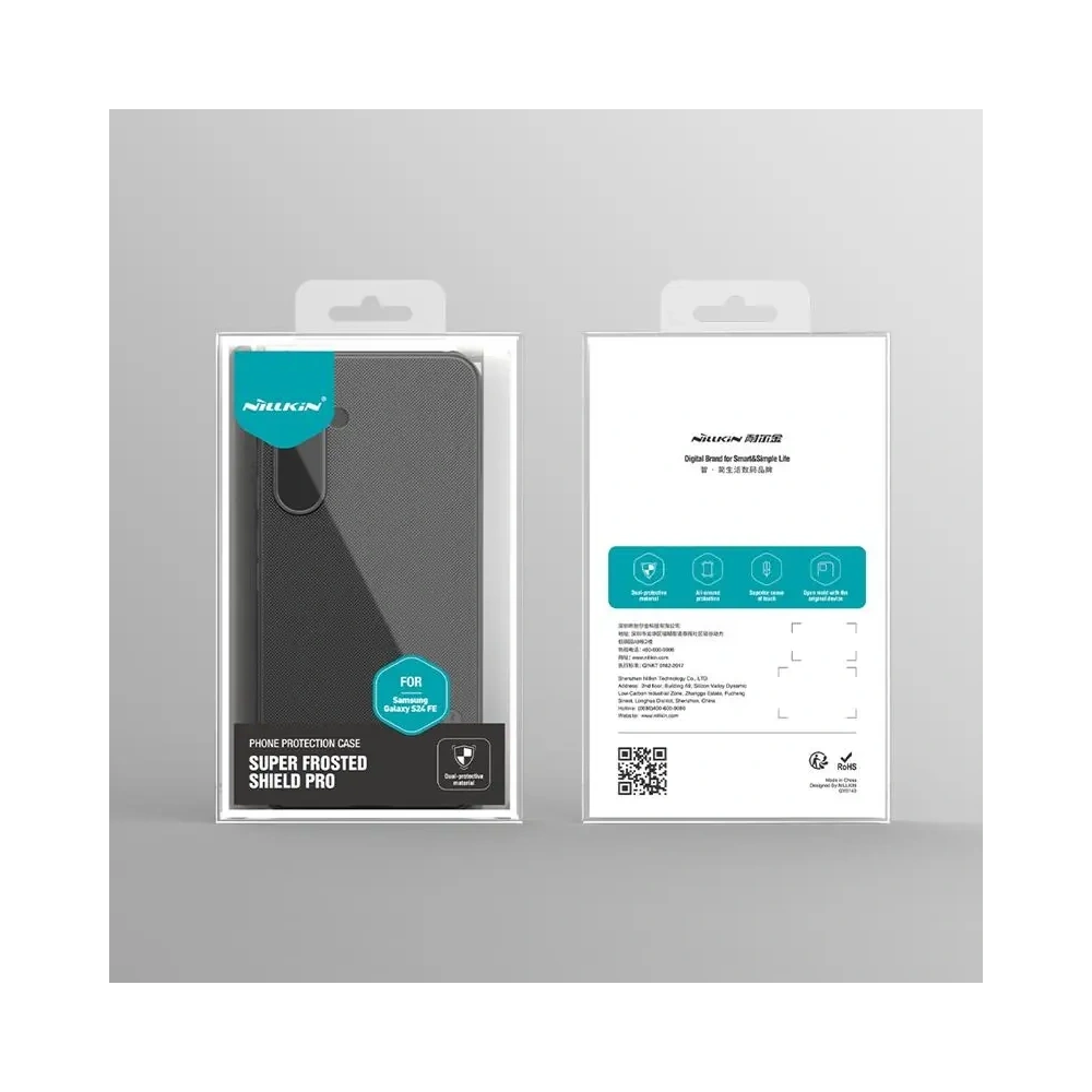 Hurtownia GSM - Nillkin Super Shield Pro Samsung Galaxy S24 FE Schwarz - NLK1647 - {ean13} - Hurt