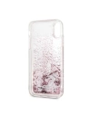 Hurtownia GSM - Karl Lagerfeld KLHCPXKSICRO iPhone X/Xs różowo-złoty/rose gold hard case Iconic Patterns Liquid Glitter - KLD211RS - {ean13} - Hurt