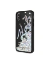 Hurtownia GSM - Karl Lagerfeld KLHCPXKSIGMU iPhone X/Xs czarny/black hard case Signature Liquid Glitter Sequins - KLD212BLK - {ean13} - Hurt
