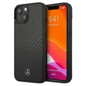 Hurtownia GSM - Etui Mercedes MEHCP15SRCABK Apple iPhone 15 / 14 / 13 hardcase Carbon Fiber Dynamic czarny/black - MRS151 - {ean13} - Hurt