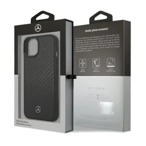 Hurtownia GSM - Etui Mercedes MEHCP15SRCABK Apple iPhone 15 / 14 / 13 hardcase Carbon Fiber Dynamic czarny/black - MRS151 - {ean13} - Hurt