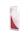 Wholesale Karl Lagerfeld KLHCPXPABGFU iPhone X pink hard case Liquid Glitter - KLD213FKS - {ean13} - Hurt