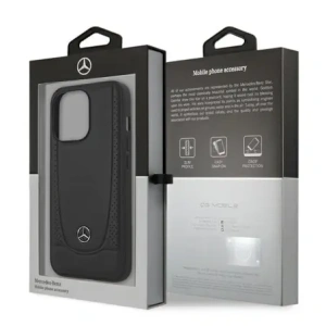 Hurtownia GSM - Mercedes MEHCP15XARMBK Apple iPhone 15 Pro Max Hartschale Leder Urban schwarz - MRS154 - {ean13} - Hurt