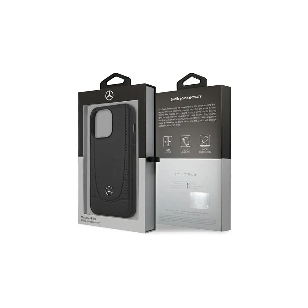 Hurtownia GSM - Etui Mercedes MEHCP15XARMBK Apple iPhone 15 Pro Max hardcase Leather Urban černý/black - MRS154 - {ean13} - Hurt