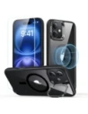Hurtownia GSM - Sada ESR Classic Hybrid Kickstand HaloLock MagSafe & Tempered Glass Apple Apple iPhone 16 Plus Čirý/černý - ESR862 - {ean13} - Hurt
