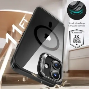 Hurtownia GSM - ESR Classic Hybrid Kickstand HaloLock MagSafe & Tempered Glass Apple Apple iPhone 16 Plus Clar/negru - ESR862 - {ean13} - Hurt