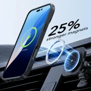 Wholesale ESR Classic Hybrid Kickstand HaloLock MagSafe & Tempered Glass Apple Apple iPhone 16 Plus Clear/black - ESR862 - {ean13} - Hurt