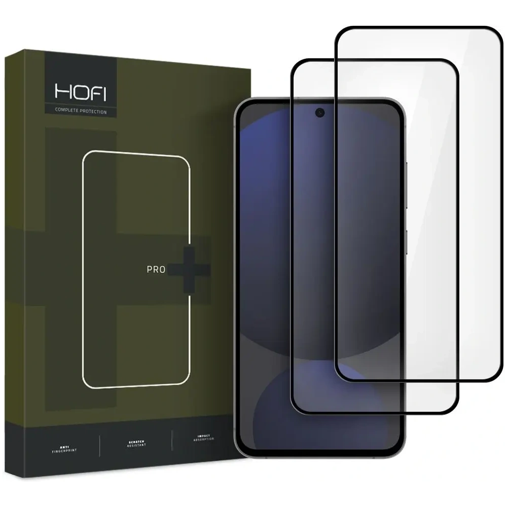 Wholesale Hofi Glass Pro+ Samsung Galaxy S24 FE Black [2 PACK] - HOFI564 - {ean13} - Hurt