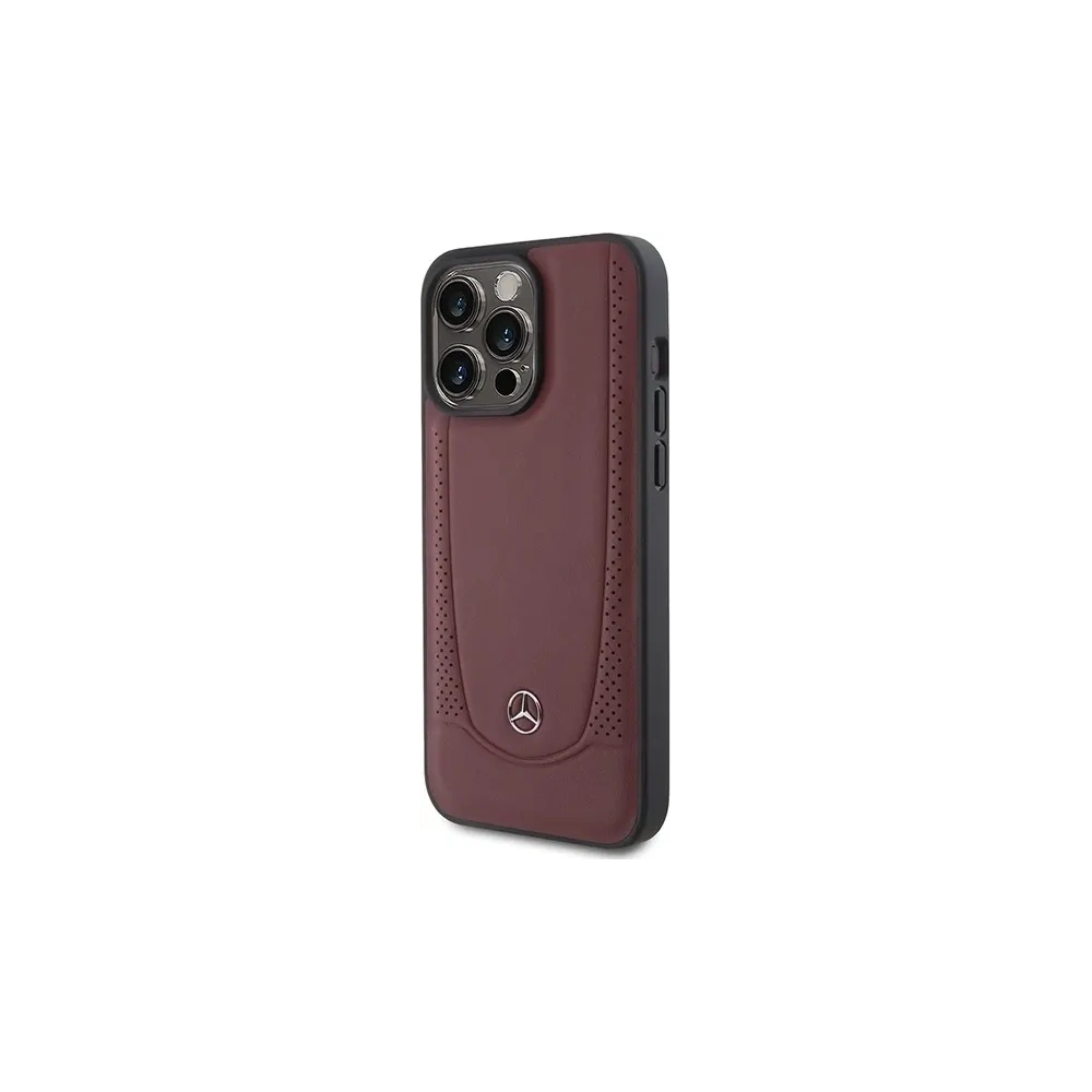 Hurtownia GSM - Etui Mercedes MEHCP15XARMRE Apple iPhone 15 Pro Max hardcase Leather Urban Bengale červený/red - MRS155 - {ean13} - Hurt