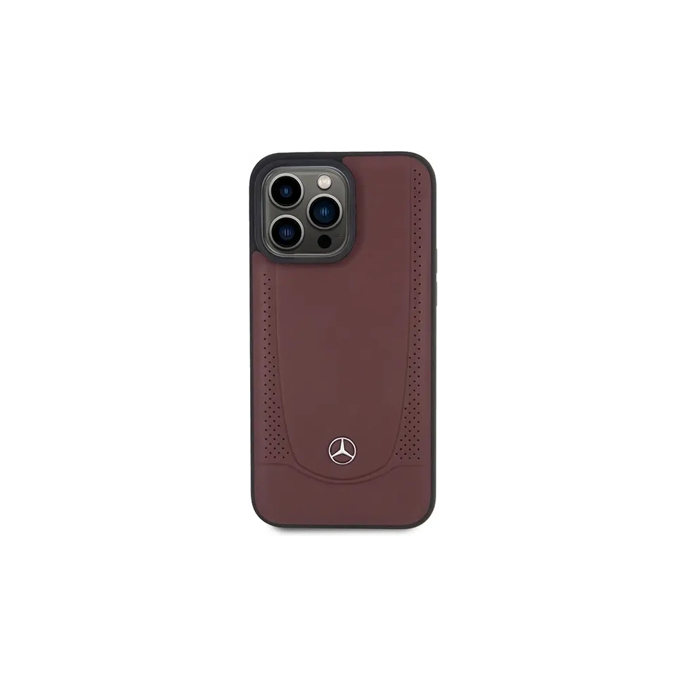 Hurtownia GSM - Etui Mercedes MEHCP15XARMRE Apple iPhone 15 Pro Max hardcase Leather Urban Bengale červený/red - MRS155 - {ean13} - Hurt