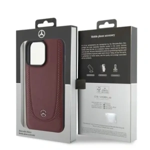 Hurtownia GSM - Mercedes MEHCP15XARMRE Apple iPhone 15 Pro Max Hartschale Leder Urban Bengale rot - MRS155 - {ean13} - Hurt