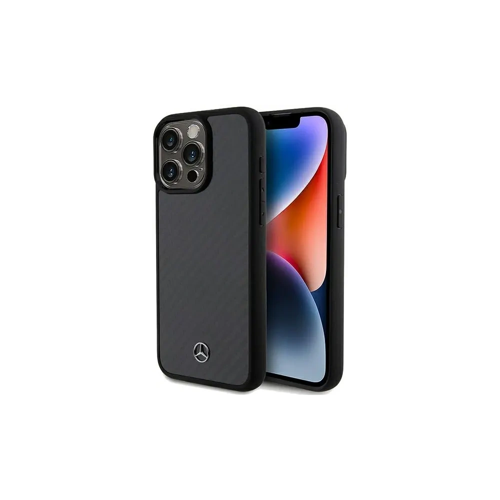 Hurtownia GSM - Etui Mercedes MEHCP15XRCABK Apple iPhone 15 Pro Max hardcase Carbon Fiber Dynamic czarny/black - MRS156 - {ean13} - Hurt